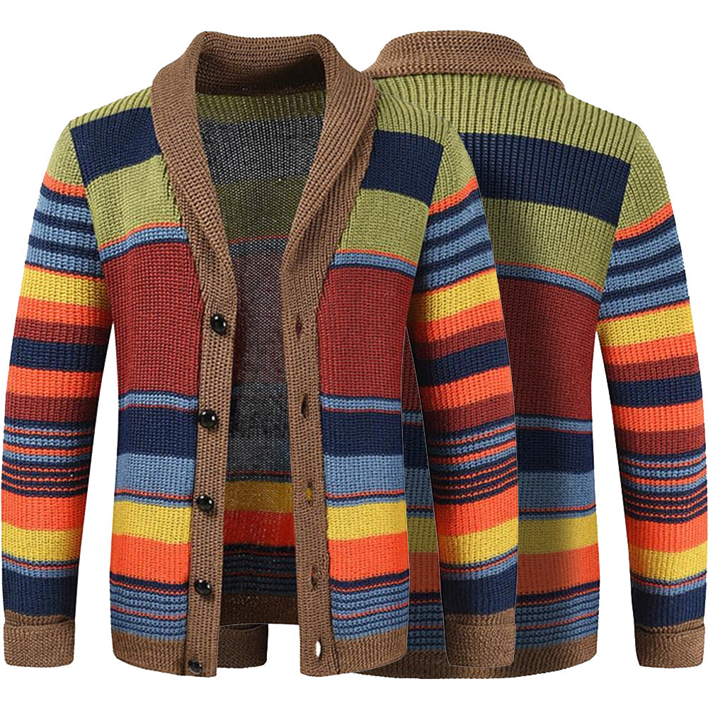 Owen Colorblock Cardigan