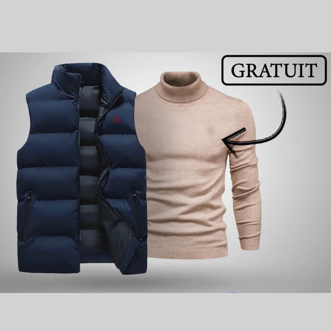 Essential Down Vest + Knitwear Gift (Limited Stock)