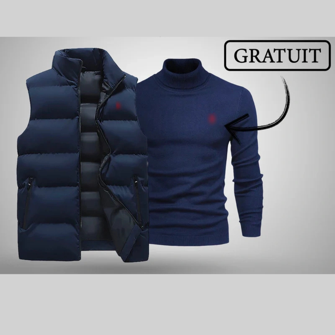 Essential Down Vest + Knitwear Gift (Limited Stock)