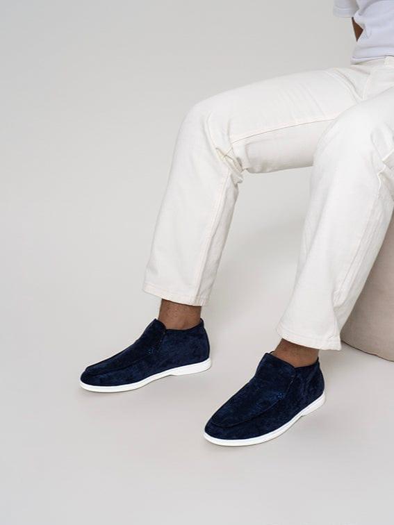 Palm Row - Darkblue Loafer