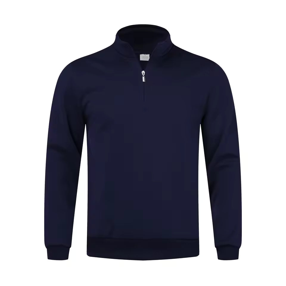 Men’s Casual Quarter-Zip Top