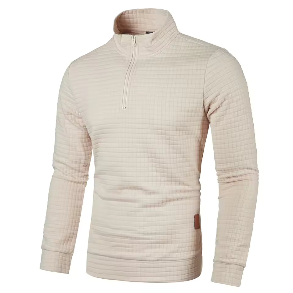 Men's Oversized Half-Zip Fleece Pullover