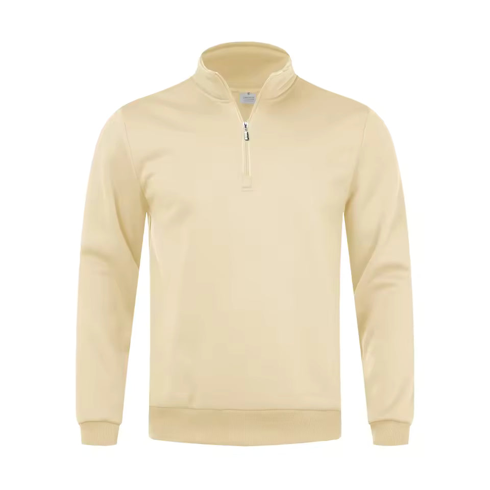 Men’s Casual Quarter-Zip Top