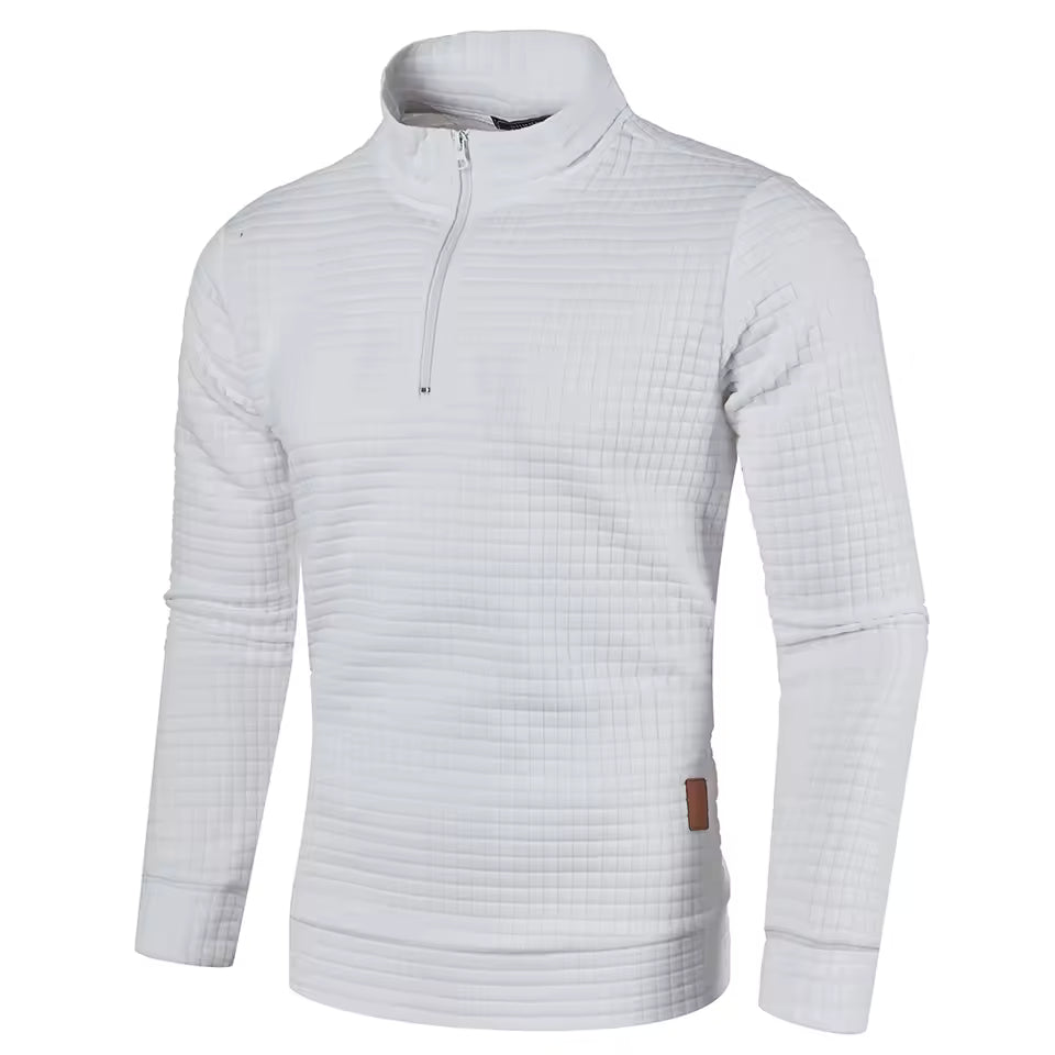 Men's Oversized Half-Zip Fleece Pullover