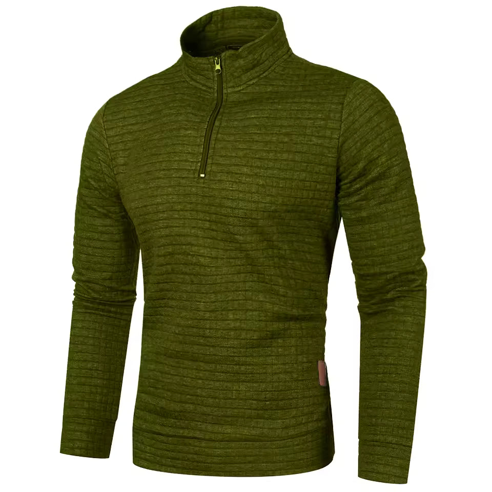 Men's Oversized Half-Zip Fleece Pullover