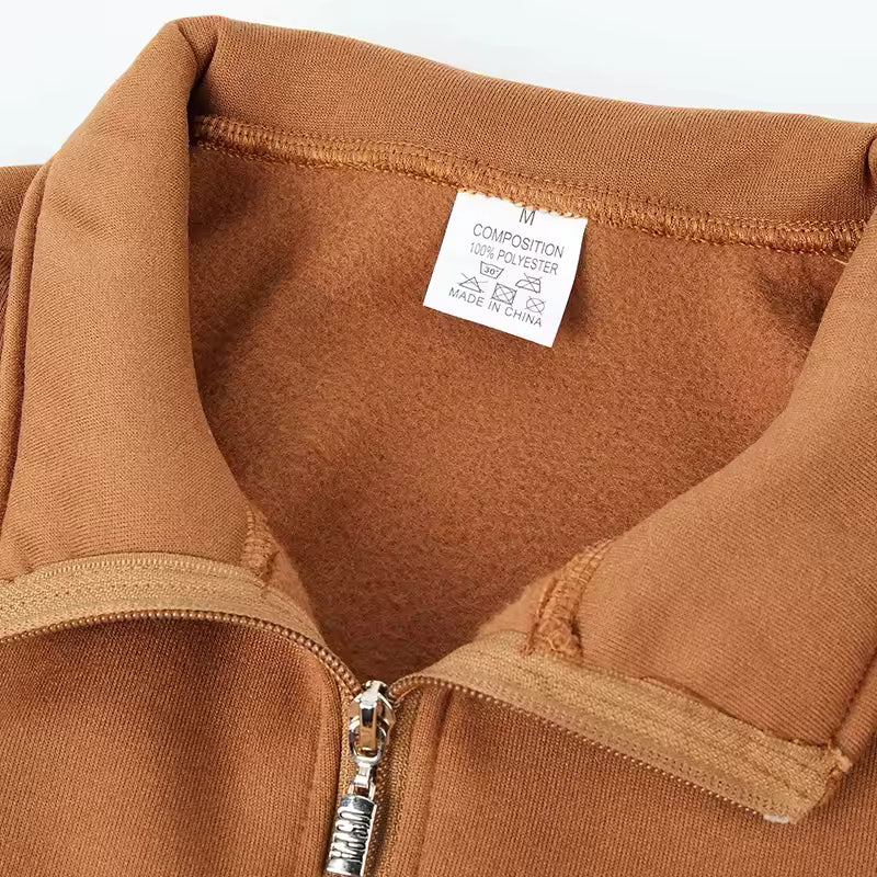 Men’s Casual Quarter-Zip Top