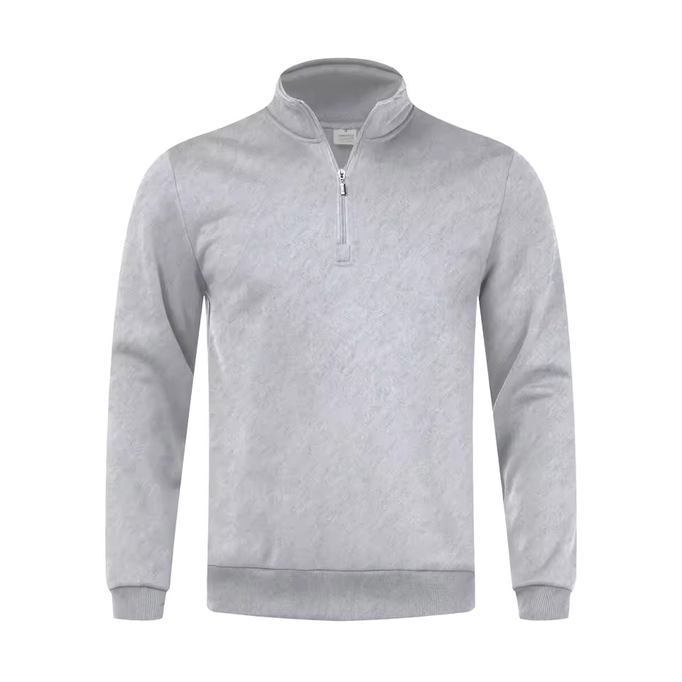 Men’s Casual Quarter-Zip Top