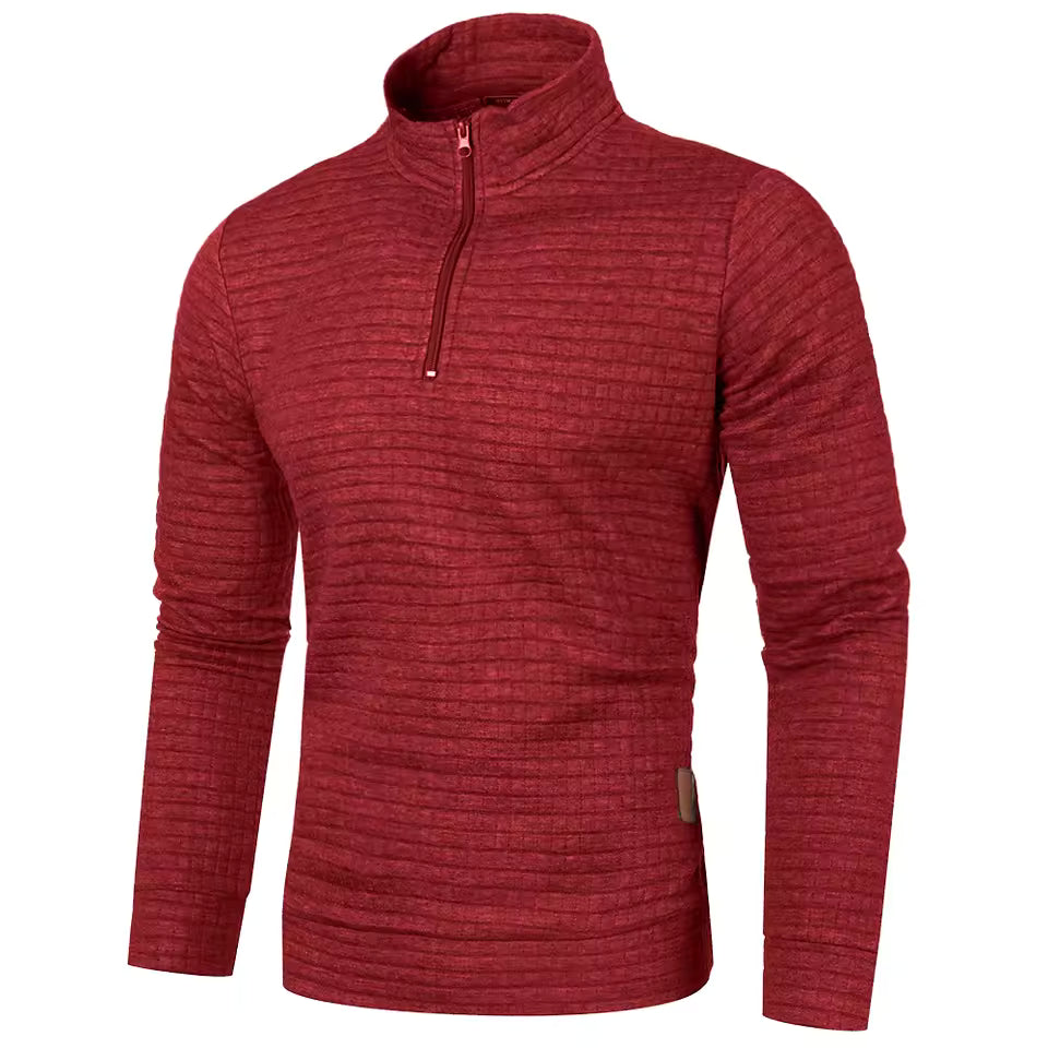 Men's Oversized Half-Zip Fleece Pullover