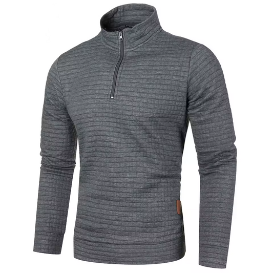 Men's Oversized Half-Zip Fleece Pullover